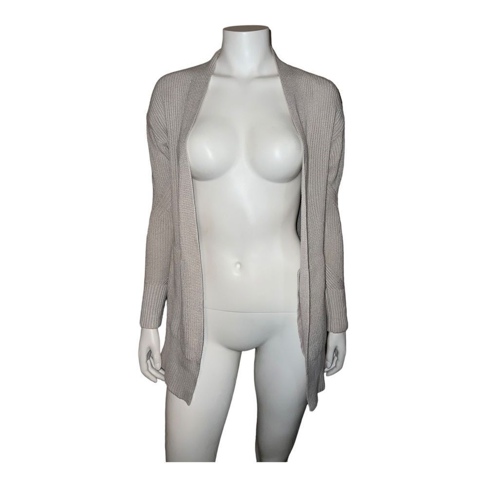 Lululemon Beige Knit Cardigan Cashmere Blend Extra Small/Small EUC